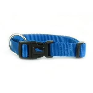 Nylon Adjustable Blue Dog Collar