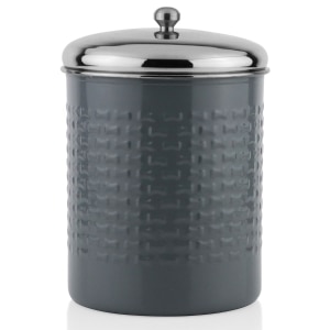 Charcoal Grey Stainless Steel Treat Jar
