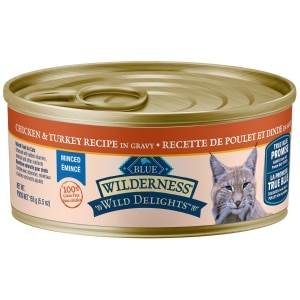 Wilderness Wild Delights Chicken & Turkey Minced Recipe Adult Cat Food