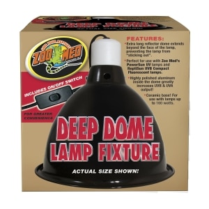 Deep Dome Lamp Fixture