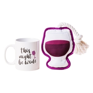 Mug & Toy Wine Gift Set