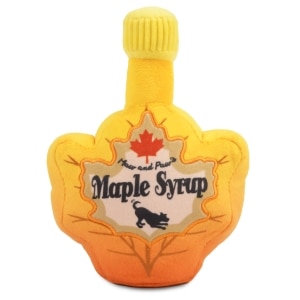 Canadian Heritage Collection Maple Syrup Dog Toy