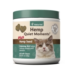 Hemp Quiet Moments Calming Soft Chews for Cats