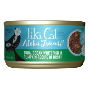 Aloha Friends Tuna with Ocean Whitefish & Pumpkin Cat Food