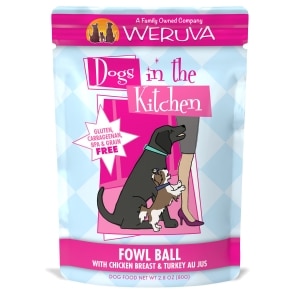 Dogs in the Kitchen Fowl Ball with Chicken Breast & Turkey Dog Food