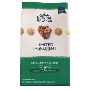 Limited Ingredient  Lamb & Brown Rice Recipe Adult Dog Food