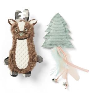 Reindeer & Tree Cat Toy