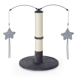 Rotating Teaser Cat Scratching Post