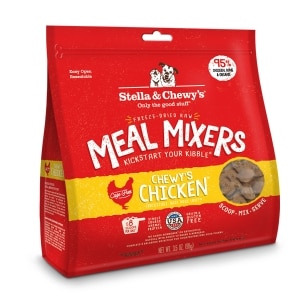Freeze-Dried Chewy's Chicken Meal Mixers Dog Food
