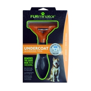 Undercoat Deshedding Tool for Short-haired Medium-Size Dogs