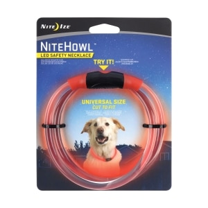NiteHowl LED Safety Necklace Red