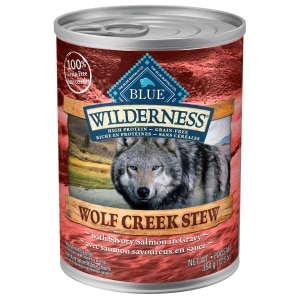Wilderness Wolf Creek Stew Salmon Stew Dog Food