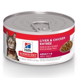 Liver & Chicken Entree Adult Cat Food