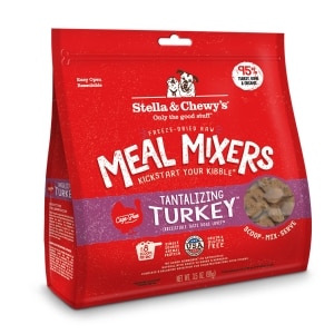 Freeze-Dried Tantalizing Turkey Meal Mixers Dog Food