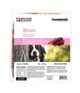 Foundations Bison Adult Dog Food