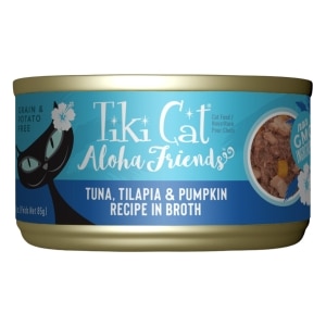 Aloha Friends Tuna with Tilapia & Pumpkin Cat Food