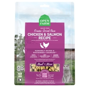 Freeze-Dried Chicken & Salmon Recipe Cat Food