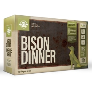 Bison Dinner Carton Dog Food