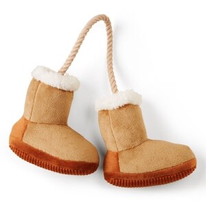 Winter Boot Holiday Dog Toy
