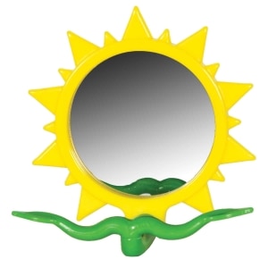 Sunburst Mirror Bird Toy
