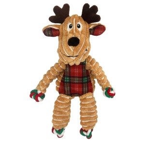 Floppy Knots Reindeer Holiday Dog Toy