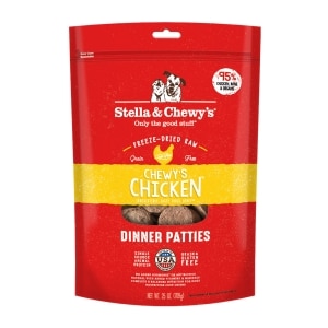 Freeze-Dried Chewy's Chicken Patties Dog Food