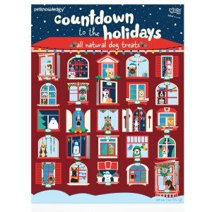 Countdown To The Holidays Advent Calender Peanut Butter Holiday Dog Treats
