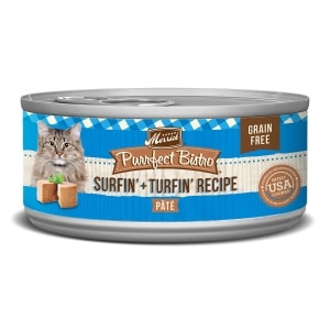 Purrfect Bistro Grain Free Surf + Turf Recipe Pate Cat Food