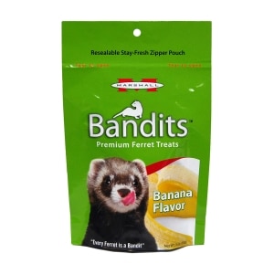 Bandits Premium Ferret Treats Banana Flavor