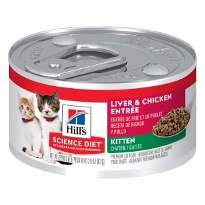 Liver & Chicken Entree Kitten Cat Food