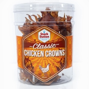 Snack Station Classic Chicken Crowns Dog & Cat Treats