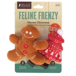 Feline Frenzy Meowy Christmas Cat Toy