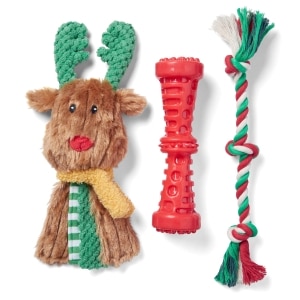 Reindeer Holiday Dog Toys