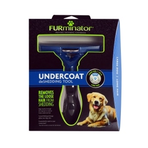 Undercoat deShedding Tool for Long-haired Large Dogs