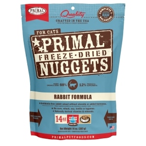 Freeze-Dried Nuggets Rabbit Formula Cat Food