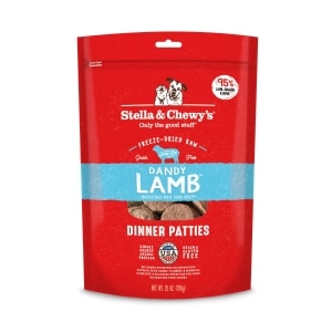 Freeze-Dried Dandy Lamb Patties Dog Food