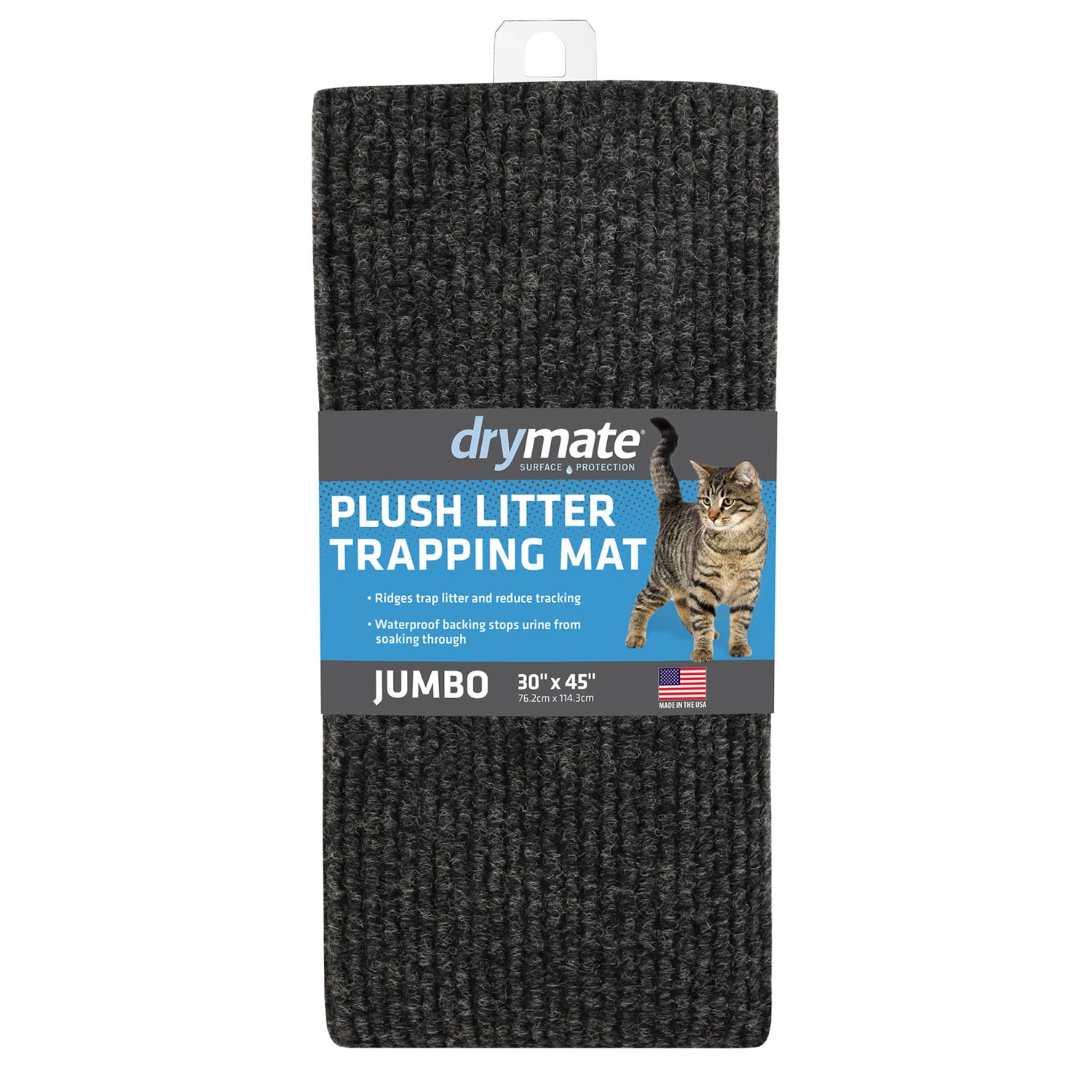 Drymate Premium Debossed Cat Litter Trapping Mat, Taupe