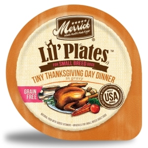 Lil' Plates Tiny Thanksgiving Day Dinner Gravy Small Breed Dog Food