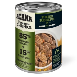 Premium Chunks Pork Recipe Dog Food