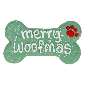 Merry Woofmas Holiday Bone Dog Treats