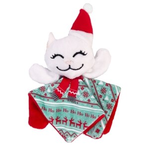 Crackles Santa Kitty Holiday Cat Toy