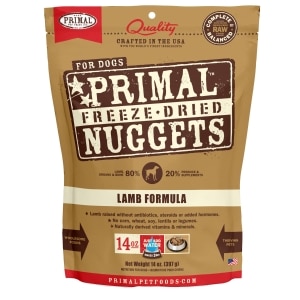 Freeze-Dried Nuggets Lamb Formula Dog Food