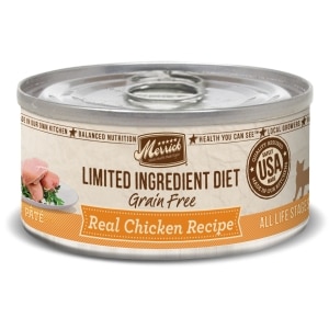 Limited Ingredient Diet Grain Free Real Chicken Recipe Pate Cat Food
