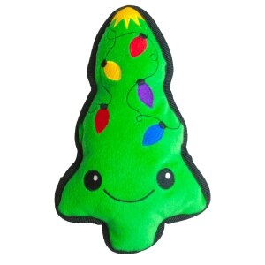Holiday Tuffones Christmas Tree Dog Toy