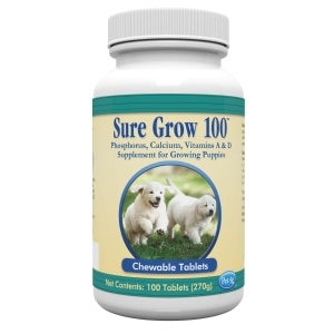 Sure Grow 100 Chewable Tablets for Dogs