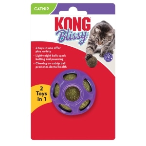 Blissy Moon Ball with Catnip Cat Toy