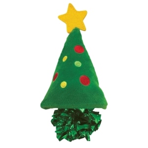 Crackles Christmas Tree Holiday Cat Toy