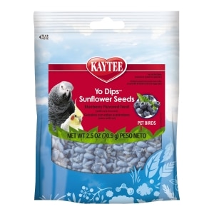 Yo Dips Sunflower Seeds Blueberry Flavoured Treat for All Pet Birds