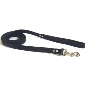 Luxe Leashes 1/2in Black