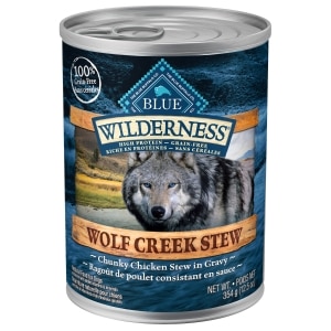 Wilderness Wolf Creek Stew Chunky Chicken Stew Dog Food